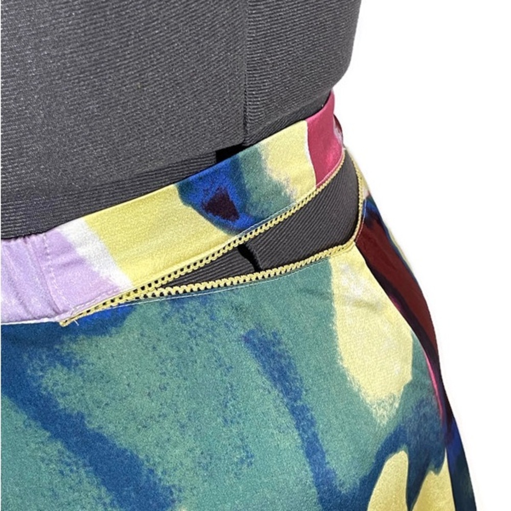 Nwot Open Edit Multicolored Midi Skirt - image 4